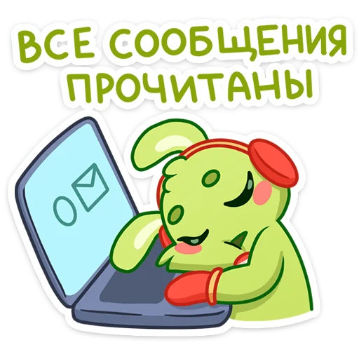 Стикер rabbit_pinney - 1