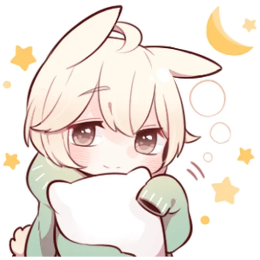 Стикер Зайчик @tg_sticks - 8