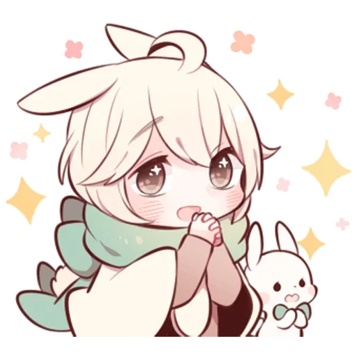 Стикер Зайчик @tg_sticks - 7