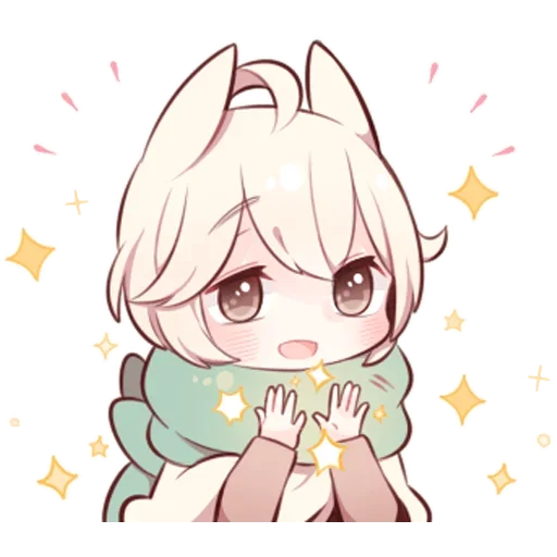 Стикер Зайчик @tg_sticks - 4