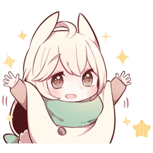 Стикер Зайчик @tg_sticks - 3