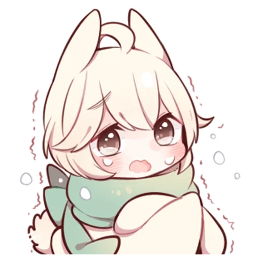 Стикер Зайчик @tg_sticks - 2