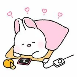 Стикер Rabbit lu @anime4_arts - 2
