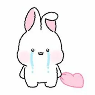 Стикер Rabbit lu @anime4_arts - 4