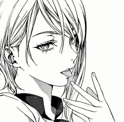 sketch illustration anime