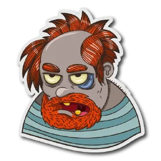 Стикер Slaves @stickersb2b - 7