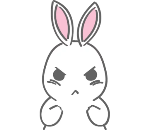 мультфильм кролик клипарт