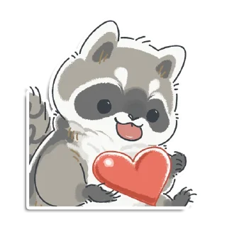 Стикер Кладовая енотика Йена - 5