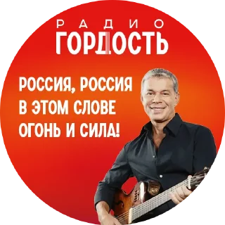 Стикер Радио «Гордость» - 8