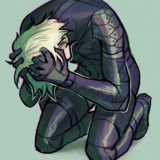 Sticker У райдена очень плохой день - 1