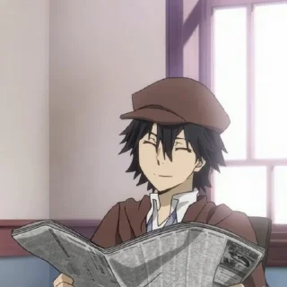 Стикер Ranpo Edogawa | Bungou stray dogs @longroadtohell - 7