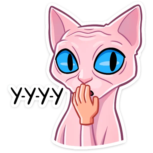 кошка мультфильм клипарт