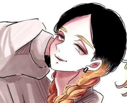 sketch illustration anime