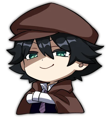 Стикер Ranpoxgenshin - 4