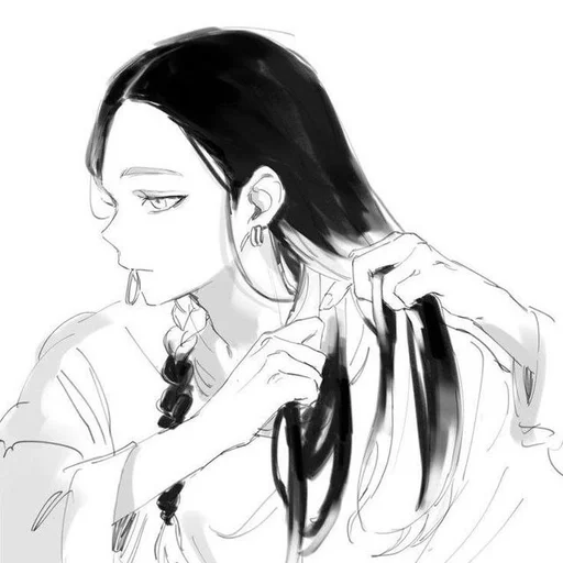 эскиз человеческое лицо искусство