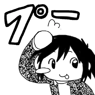 Sticker ranfren bw emotions - 4