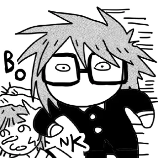 Sticker ranfren bw emotions - 11