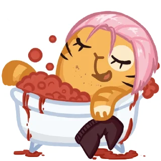 Sticker коточелы. | RANFREN × @lytibibizyan by e!ik. - 3