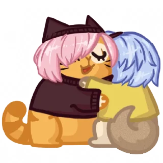 Sticker коточелы. | RANFREN × @lytibibizyan by e!ik. - 11