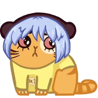 Sticker коточелы. | RANFREN × @lytibibizyan by e!ik. - 5