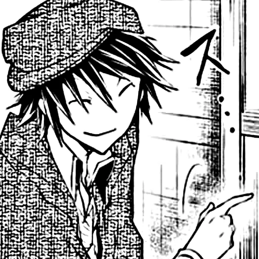 Sticker Edogawa Ranpo. @literaturebotbsd - 6