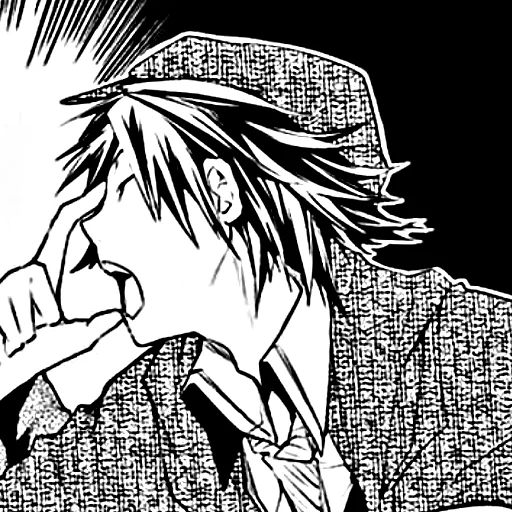 Sticker Edogawa Ranpo. @literaturebotbsd - 0