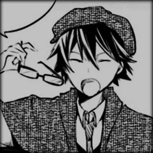 Sticker × ranpo edogawa × - 10