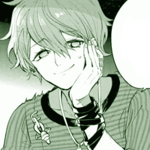 аниме мультфильм человеческое лицо