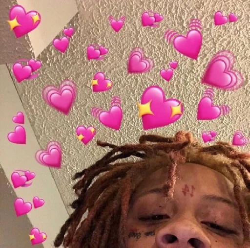 human face pink party supply