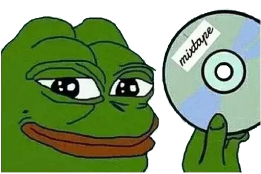 text compact disk cartoon