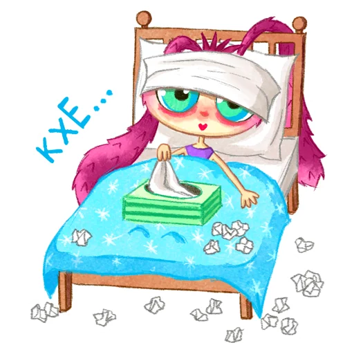 Стикер raspberry_bunny - 1