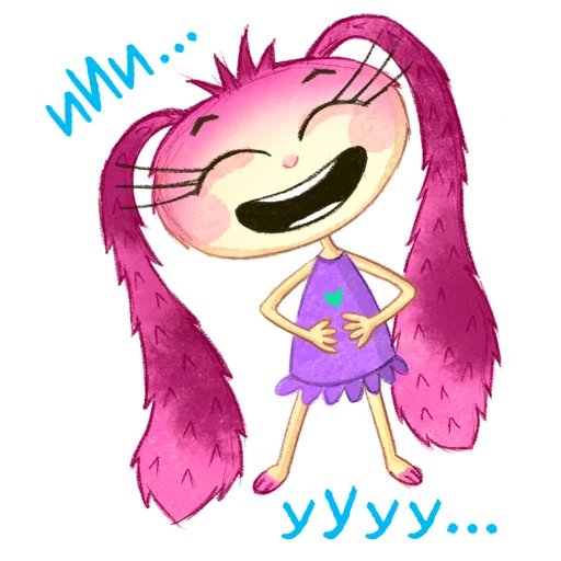 Стикер Funny Bunny - 2