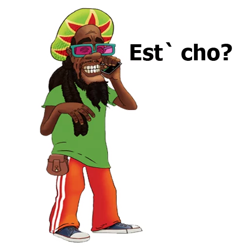 rasta - cartoon