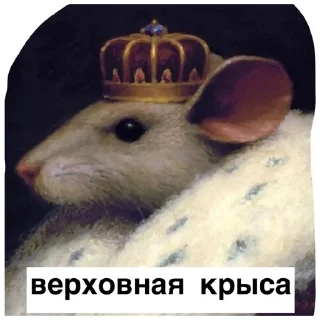 Sticker Крысиноэ - 9