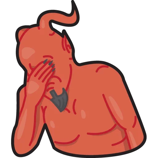 Sticker Raugnar satan - 5