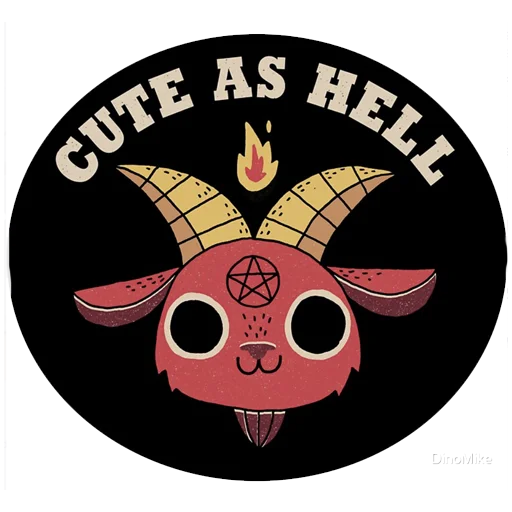 Sticker Raugnar satan - 2