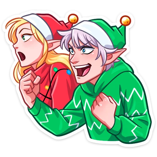 Sticker Рей и Эвер :: @stickroom - 3