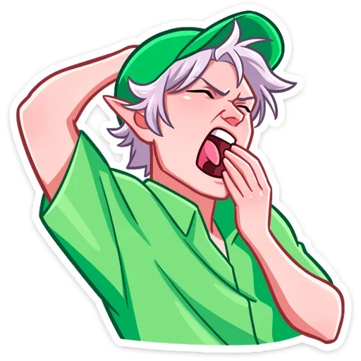 Sticker Рей и Эвер на каникулах @TgSticker - 5