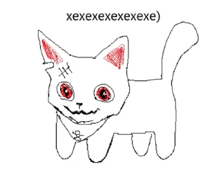 Стикер шедевроразе кот /@erorkto/ - 0