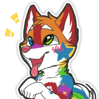 Стикер Multicolored @stickersb2b - 2