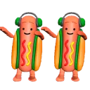 Sticker really hot dog - 9