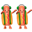 Sticker really hot dog - 3