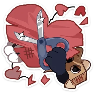 Стикер Ребус @anime4_arts - 3