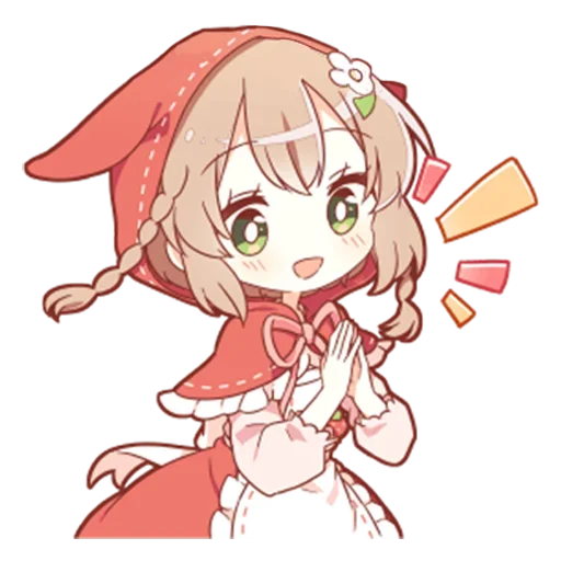Sticker Красная Шапочка @tg_sticks - 11