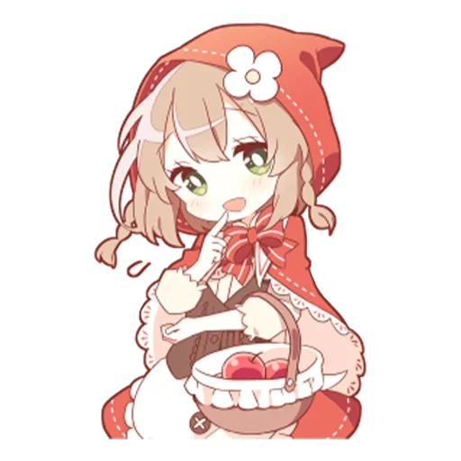 Sticker Красная Шапочка @tg_sticks - 9
