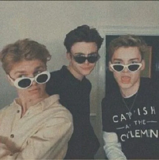 human face clothing goggles