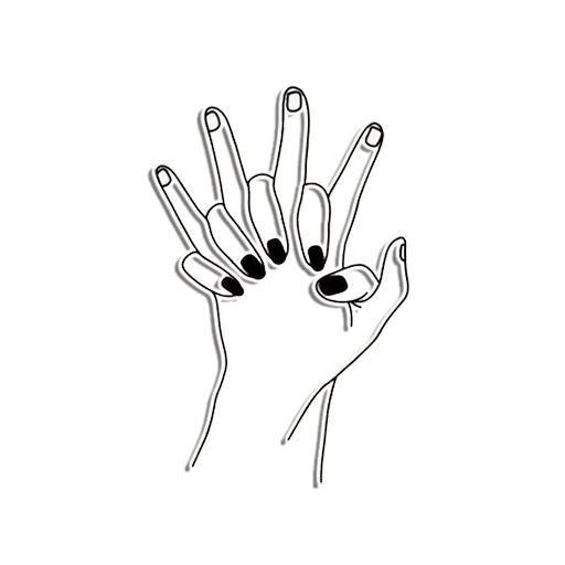 Sticker regards coupables hands - 11