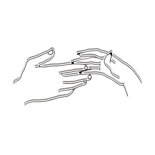 Sticker regards coupables hands - 2