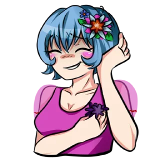 Sticker Rei by @lewdyoba - 3