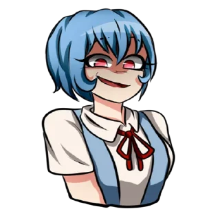 Sticker Rei by @lewdyoba - 1